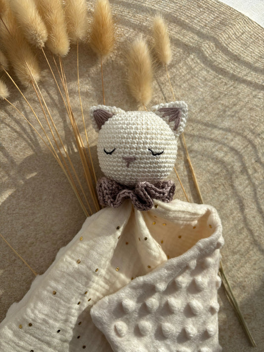 Doudou Chat - Doudou personnalisé au crochet Ma boutique