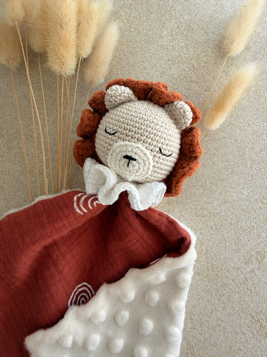 Doudou Lion - Doudou personnalisé au crochet Ma boutique