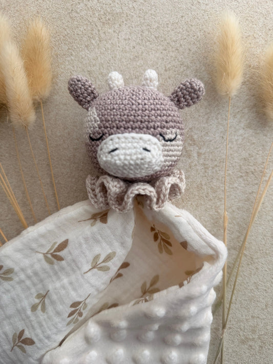 Doudou Vache - Doudou personnalisé au crochet Ma boutique