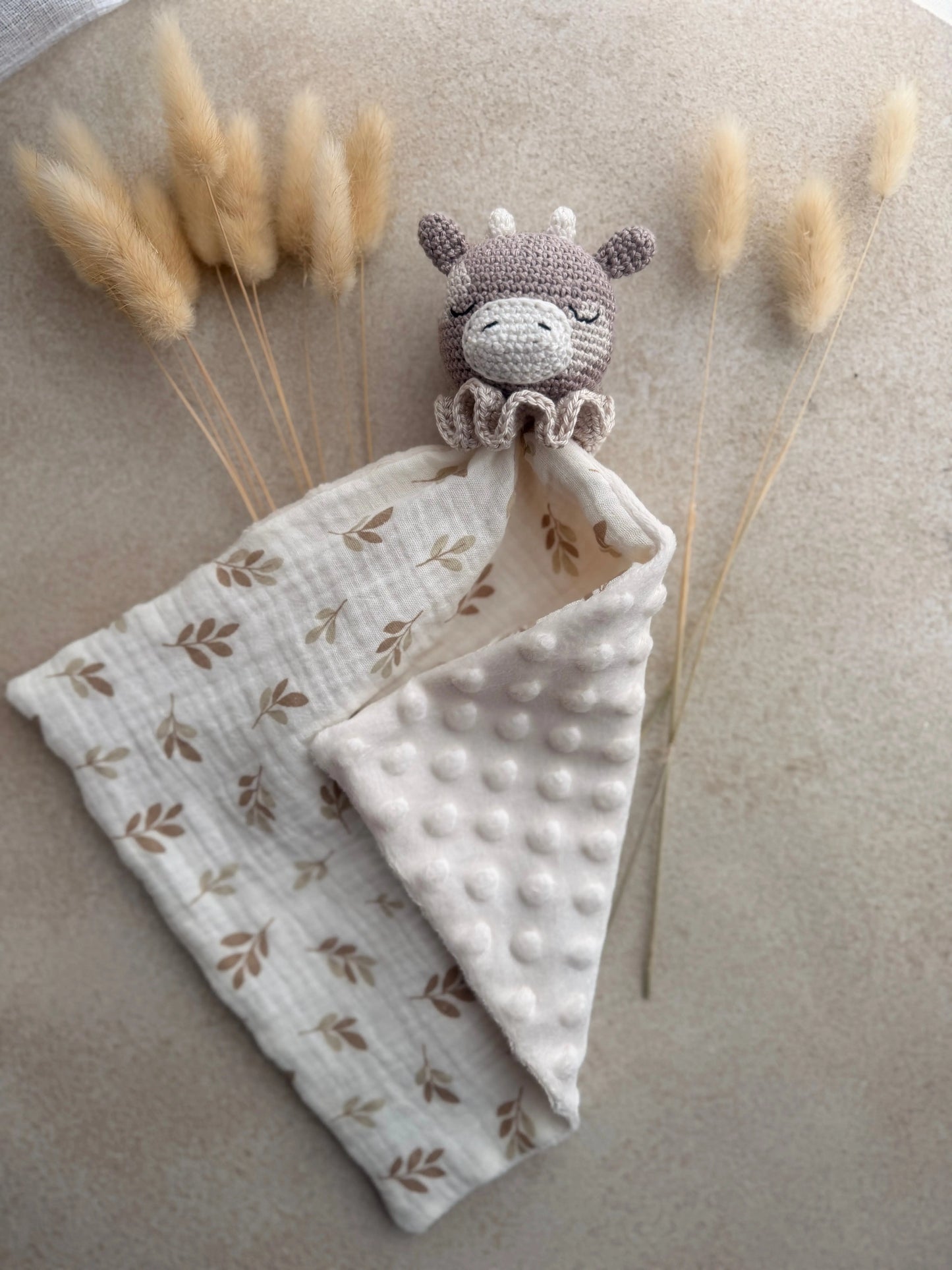 Doudou Vache - Doudou personnalisé au crochet Ma boutique